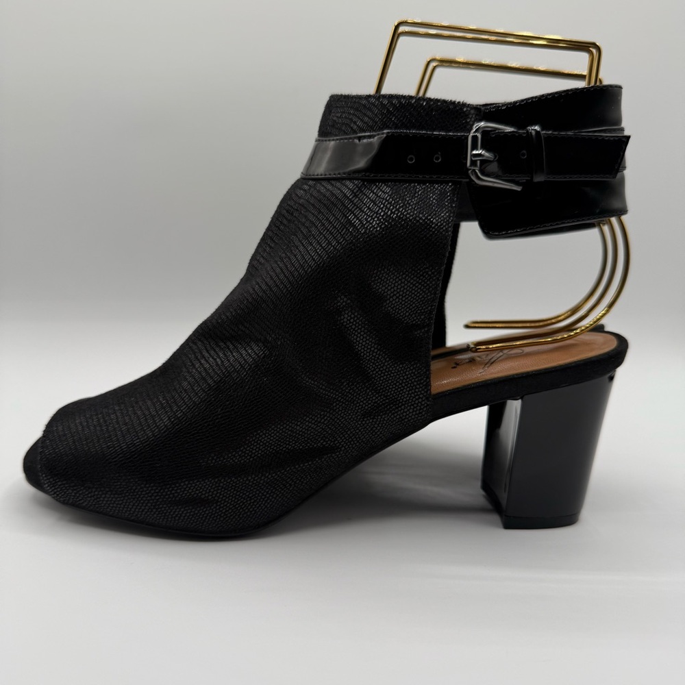 Azura by Spring Step Voljeti Black Heeled Sandals Size 41 / 9.5 - 10 - Picture 6 of 16
